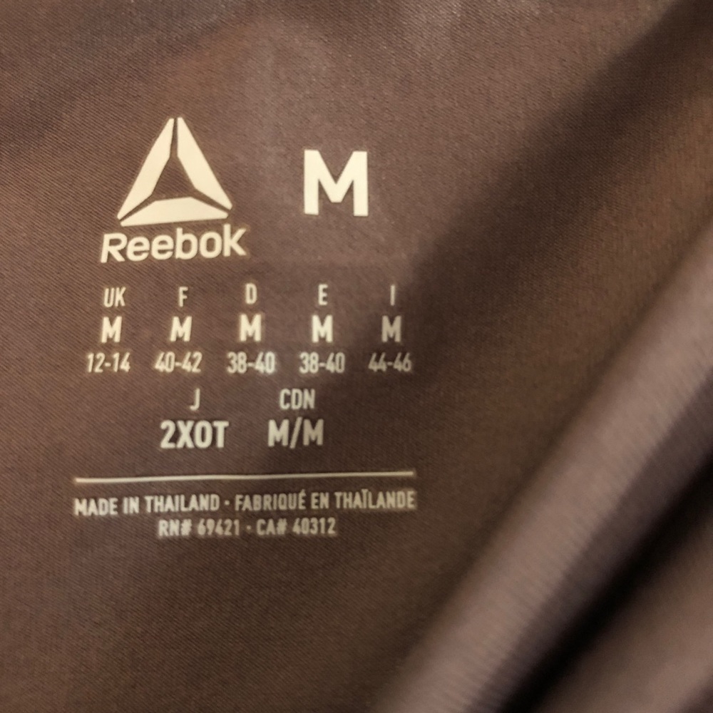Reebok Mauve Laser Cut Tank Top - Picture 6 of 8